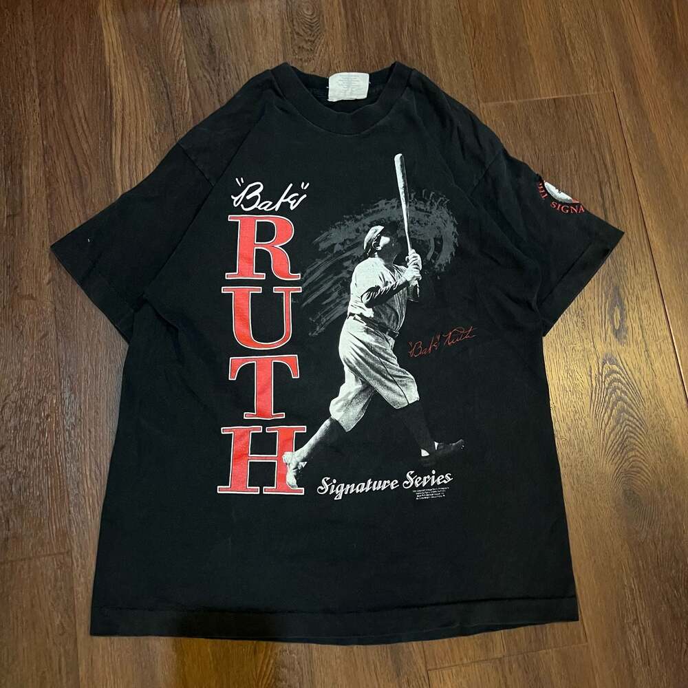 Vintage 1993 Vintage Threads Babe Ruth Limited Edition T-Shirt Size M